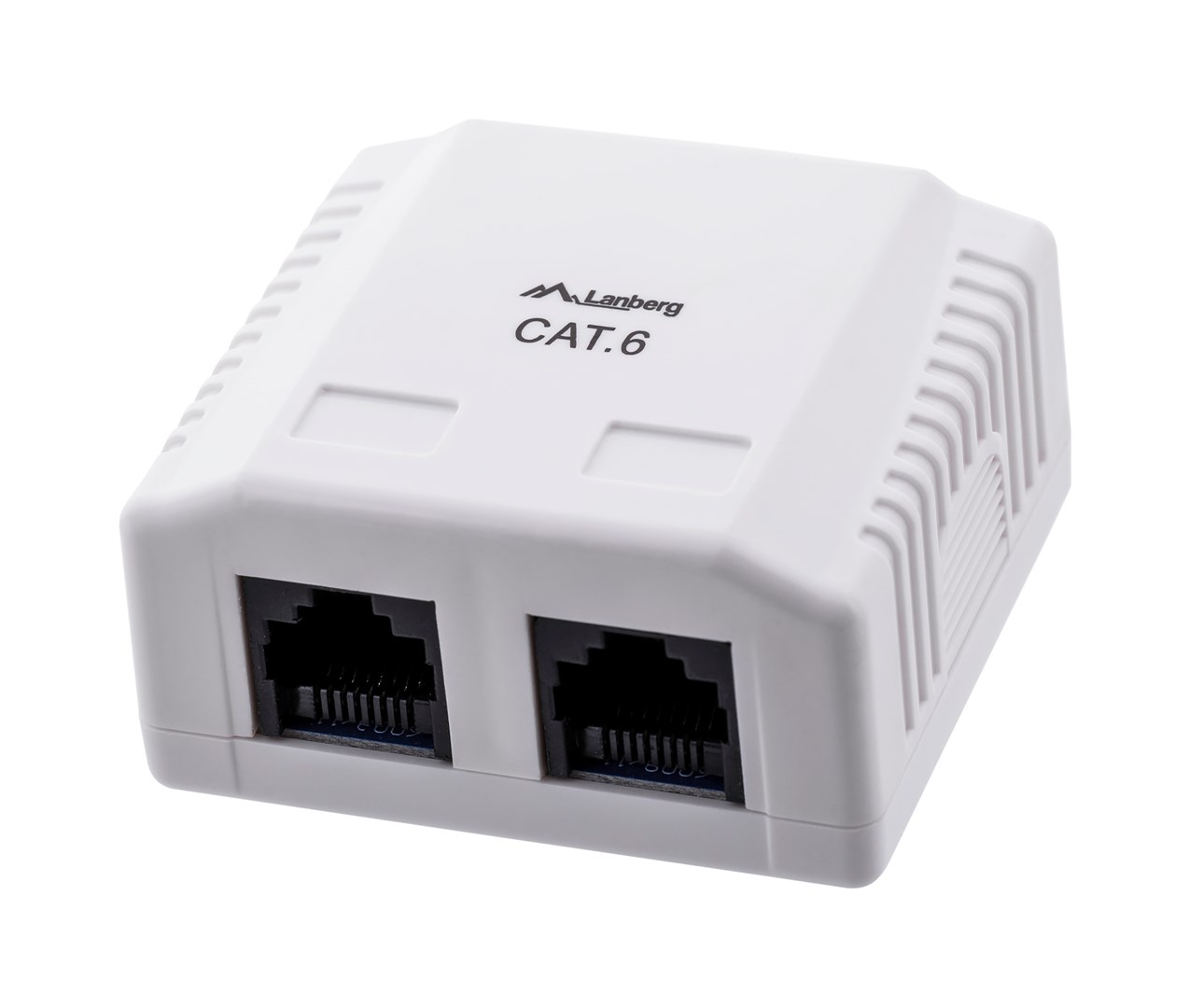LANBERG  Surface mount box 2x RJ45