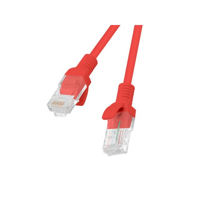 LANBERG PCU5-10CC-0025-R networking cable Red 0