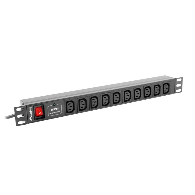 LANBERG  PDU-10I-0200-IEC-BK power distribution unit (PDU)
