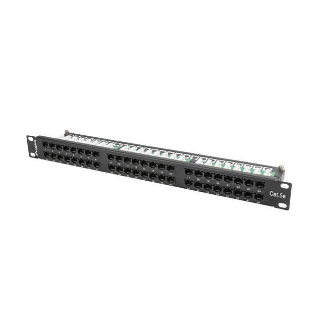 LANBERG PPU5-1048-B patch panel 1U |