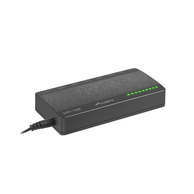 LANBERG Switch DSP1-1008 8-PORT 1GM/S DESKTOP