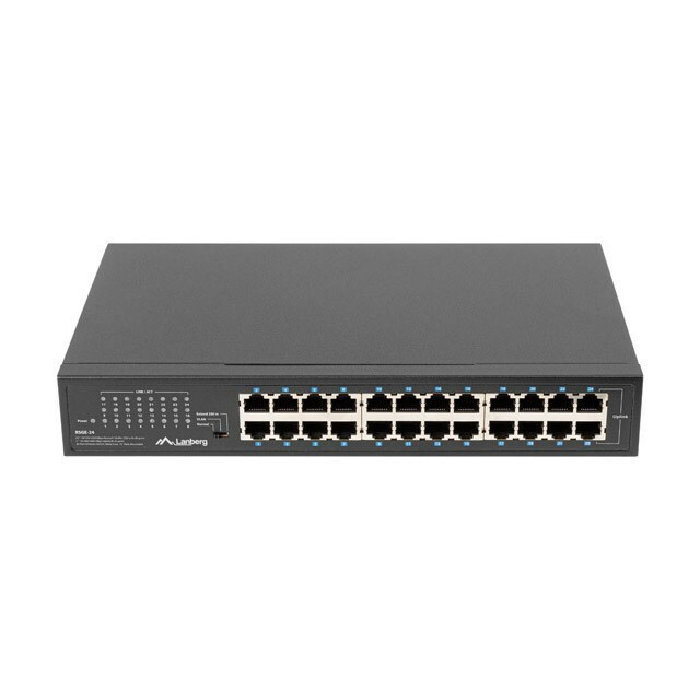 LANBERG  Switch RSGE-24 Rack 19"  (24-port