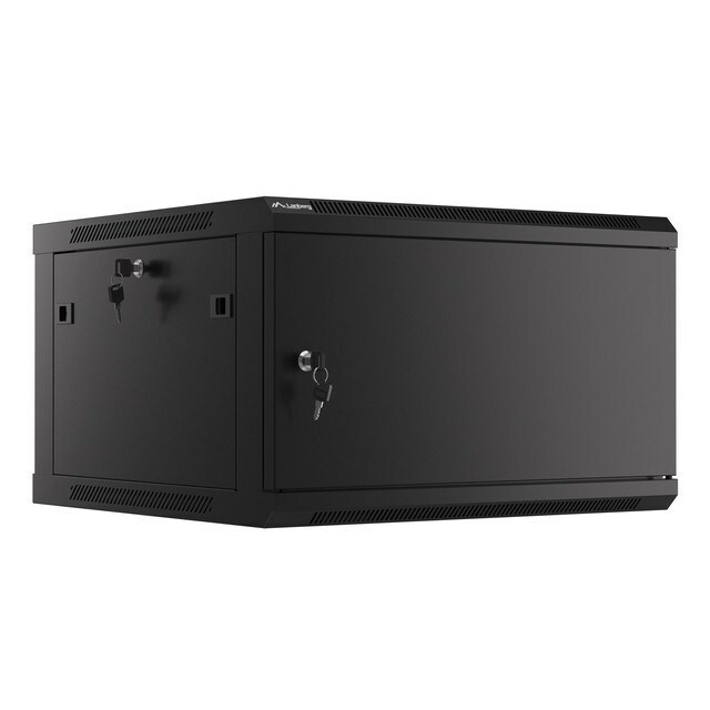 LANBERG  WF01-6606-00B rack cabinet 6U Wall