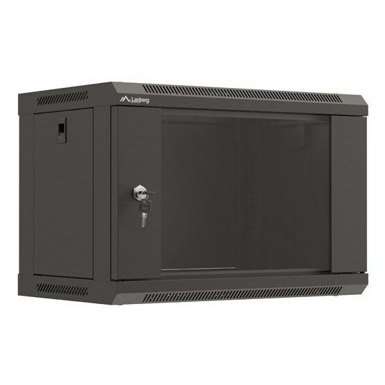 LANBERG WF03-5306-10B rack cabinet 6U Wall
