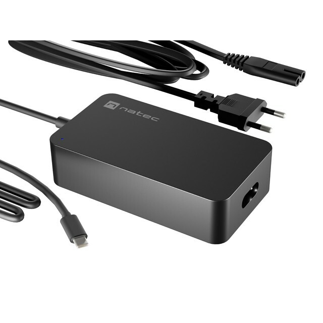 NATEC Laptop charger Grayling GAN USB-C