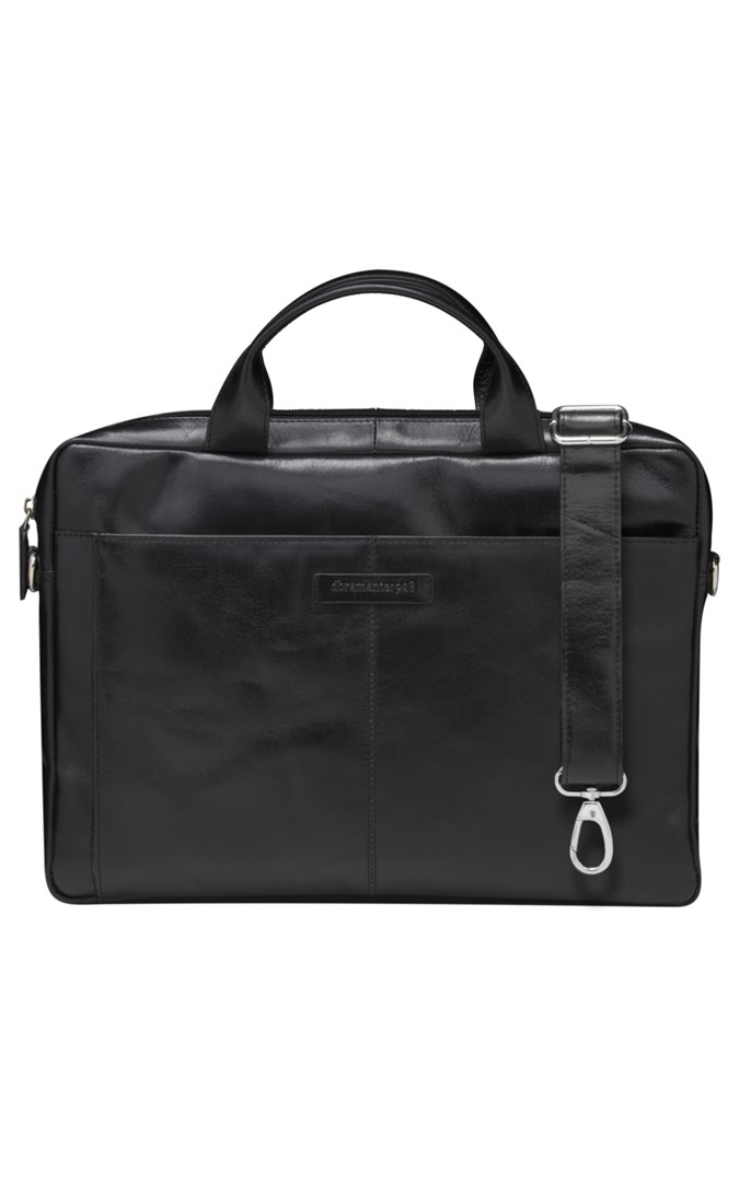No name Leather shoulder bag with