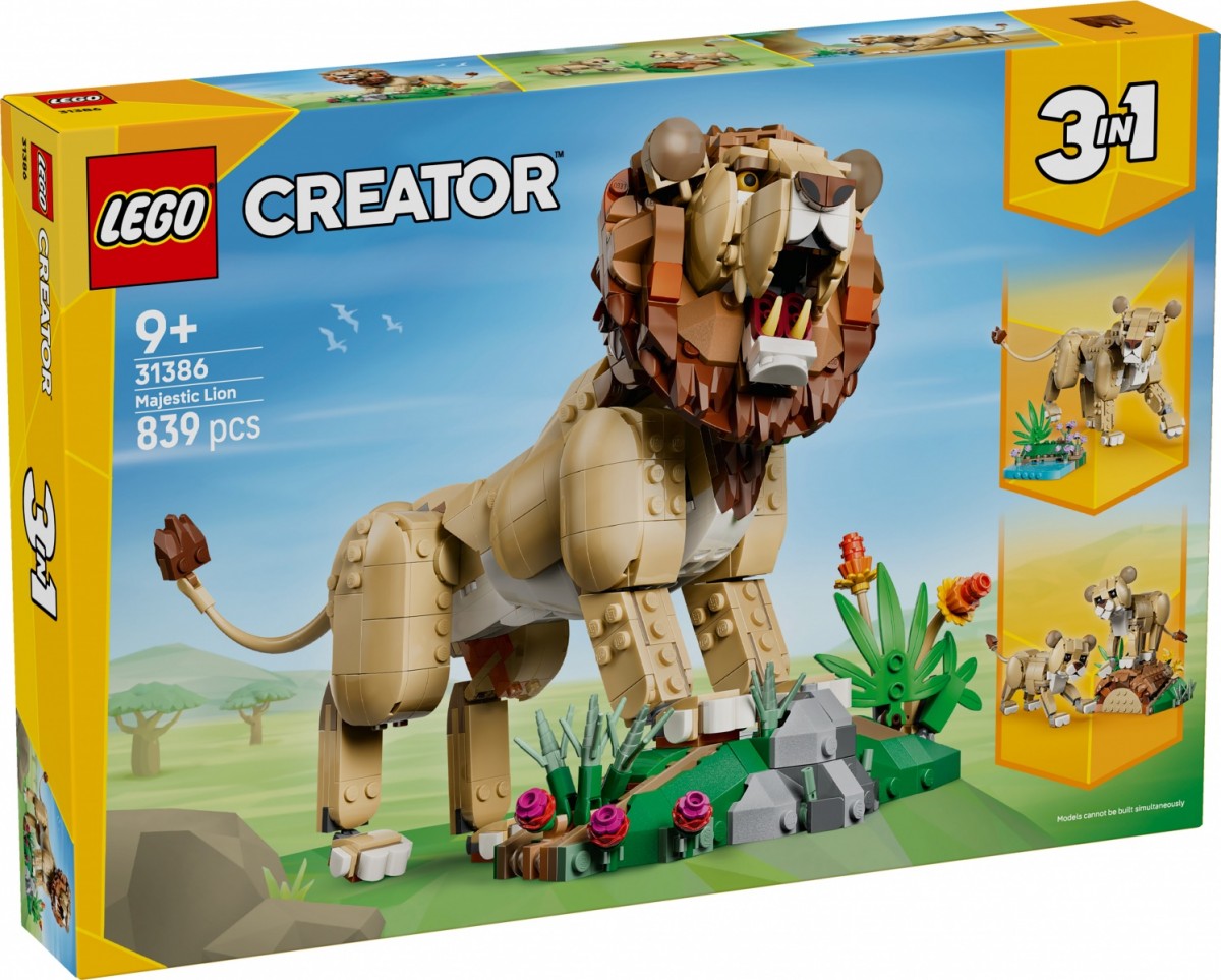 LEGO Blocks 31386 Wild Animals: Majestic