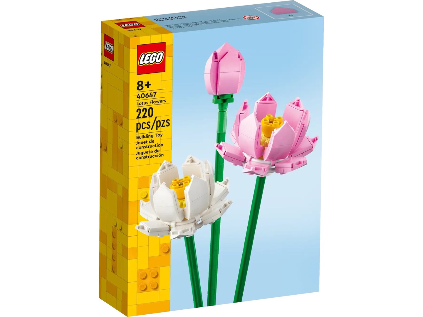 LEGO Bricks Botanicals 40647 Lotus Flowers
