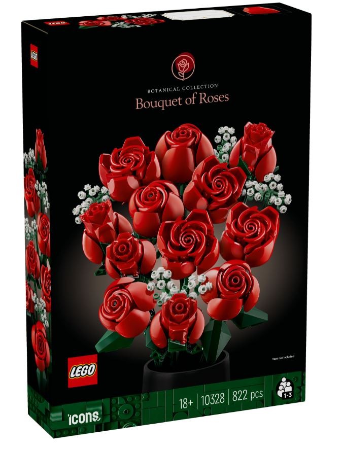 LEGO   Botanicals 10328 Bouquet of Roses