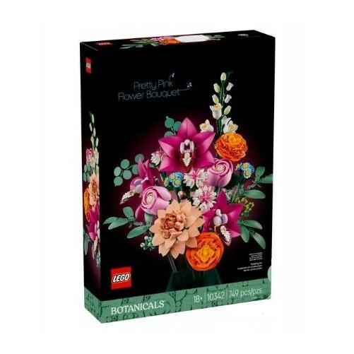 LEGO Botanicals 10342 Pretty Pink Flower