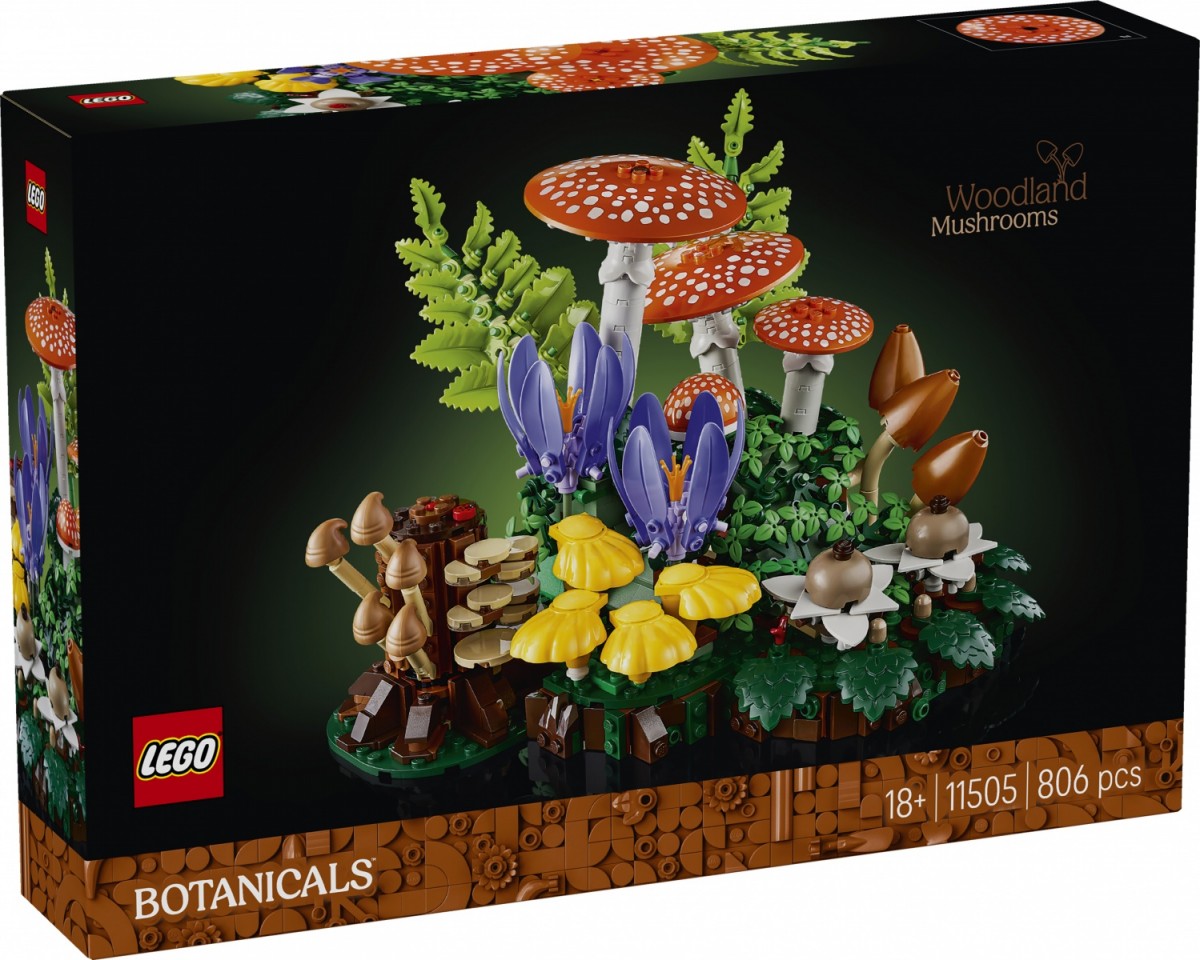 LEGO   Botanicals 11505 Woodland Mushrooms |