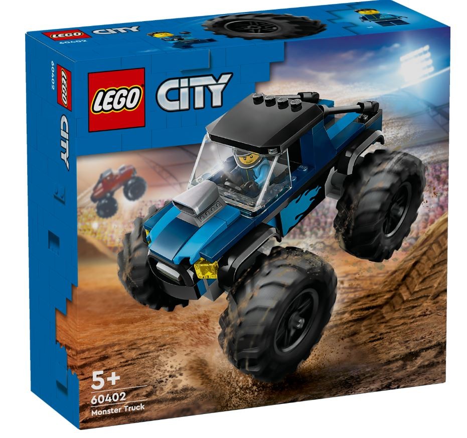 LEGO   City 60402 Blue Monster Truck