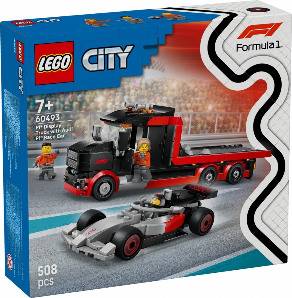 LEGO City 60493 F1 Display Truck