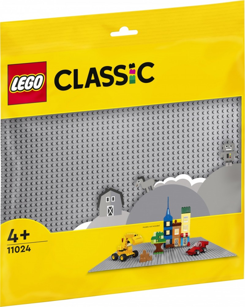 LEGO   Classic 11024 Grey Baseplate |