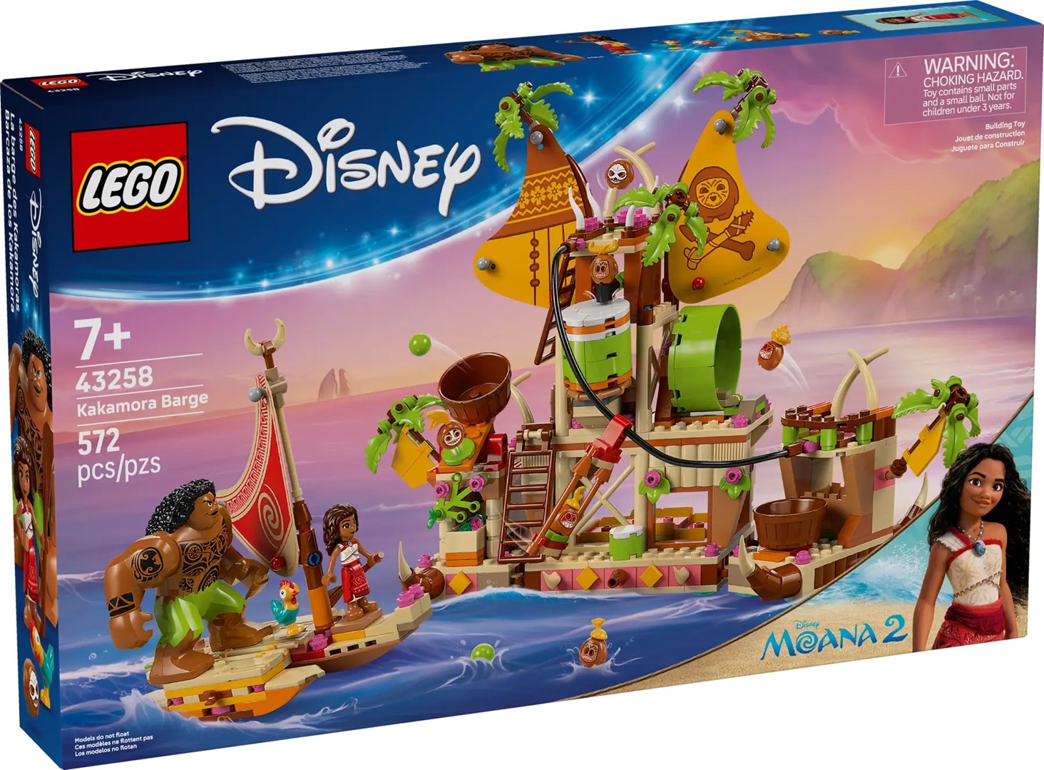 LEGO  DISNEY 43258 Kakamora Barge |