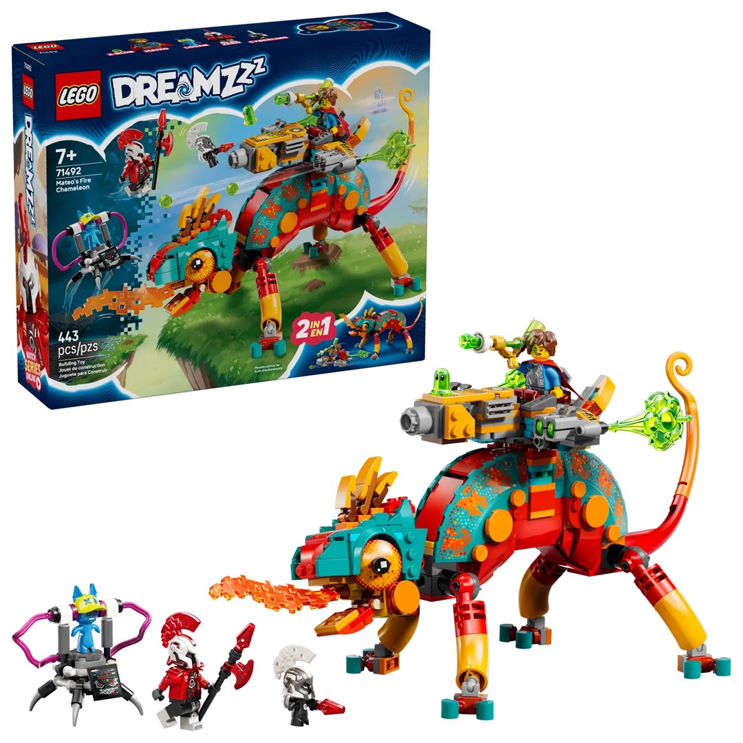 LEGO DREAMZZZ 71492 Mateo`s Fire Chameleon