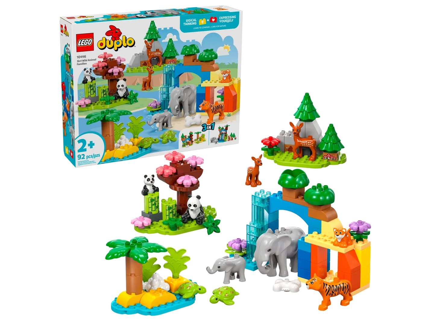 LEGO DUPLO 10446 3in1 Wild Animals