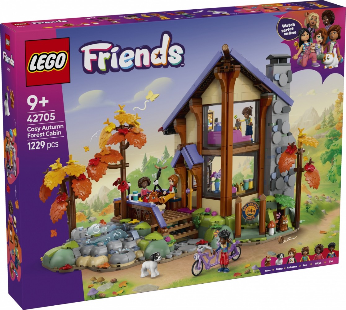 LEGO   Friends 42705 Cosy Autumn Forest