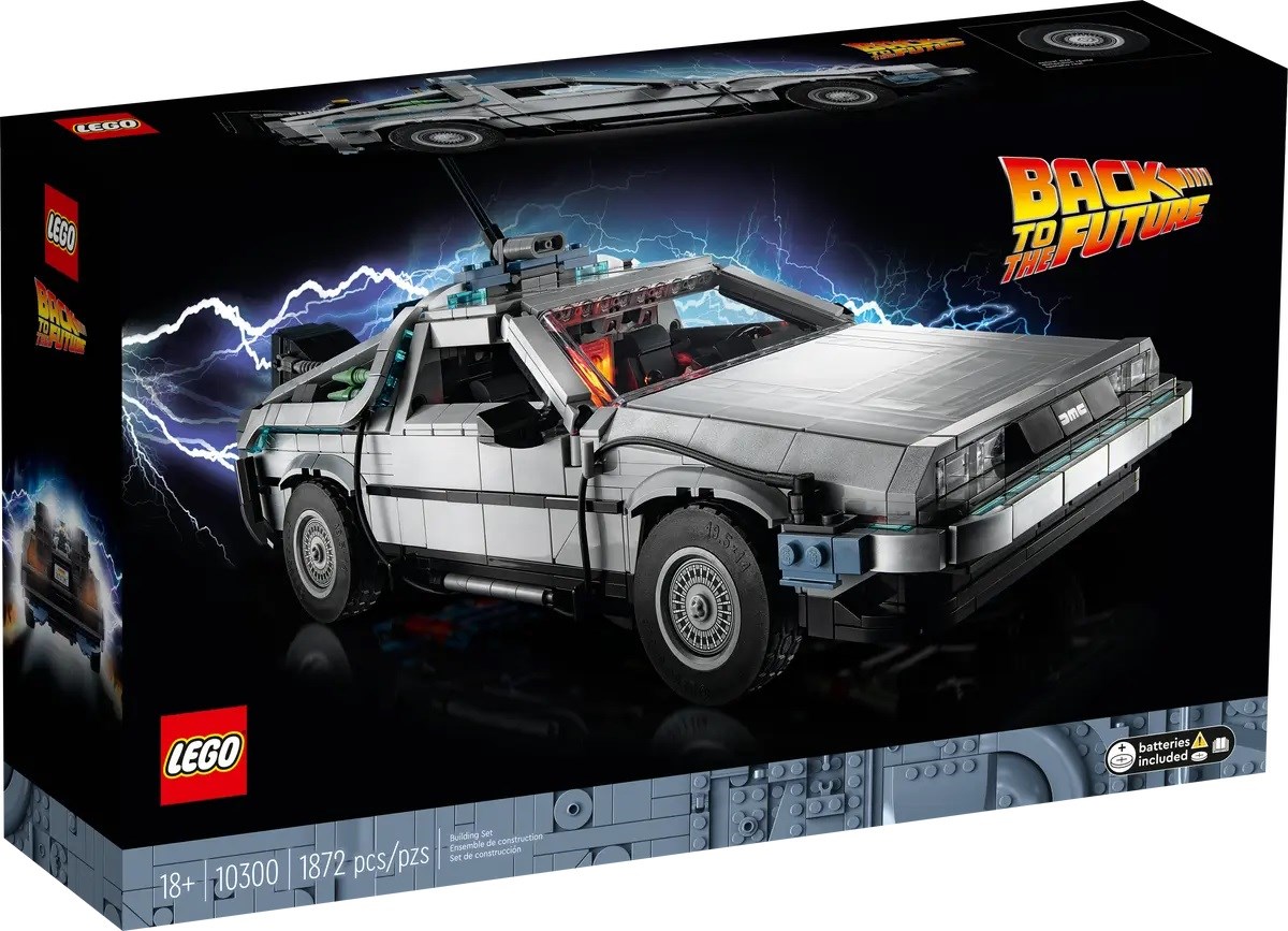 LEGO  ICONS 10300 TIME MACHINE FROM
