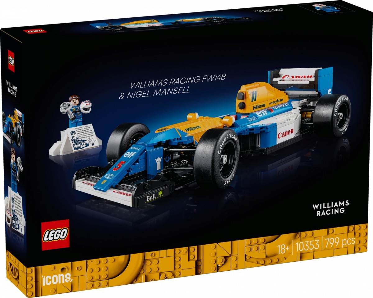 LEGO   Icons 10353 Williams Racing FW14B