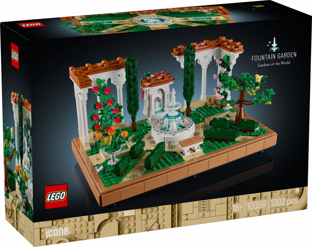 LEGO   Icons 10359 Fountain Garden |
