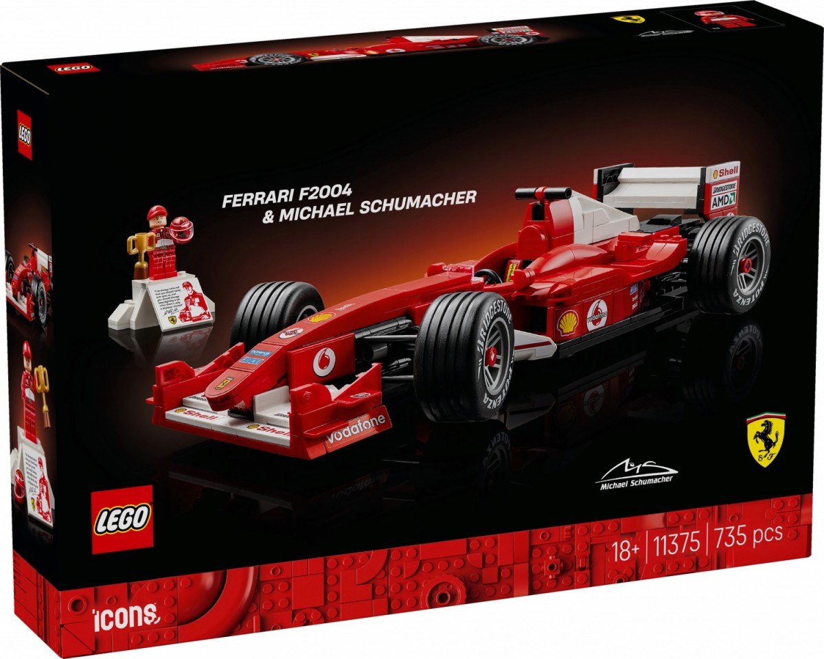 LEGO   Icons 11375 Ferrari F2004 and