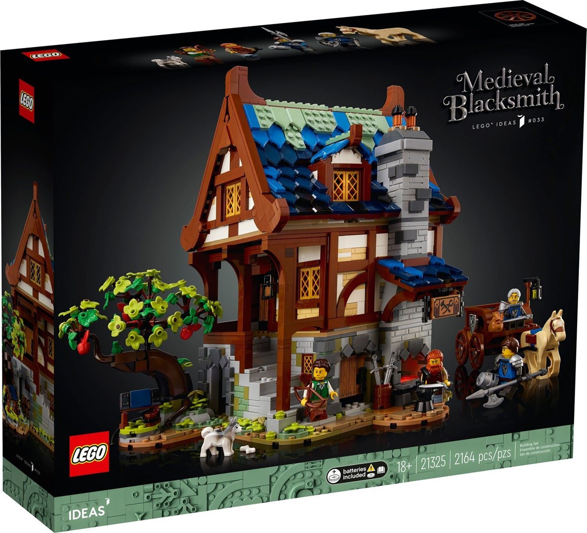 LEGO IDEAS 21325 Medieval Blacksmith |