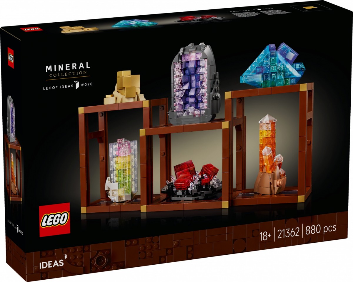 LEGO   Ideas 21362 Mineral Collection |