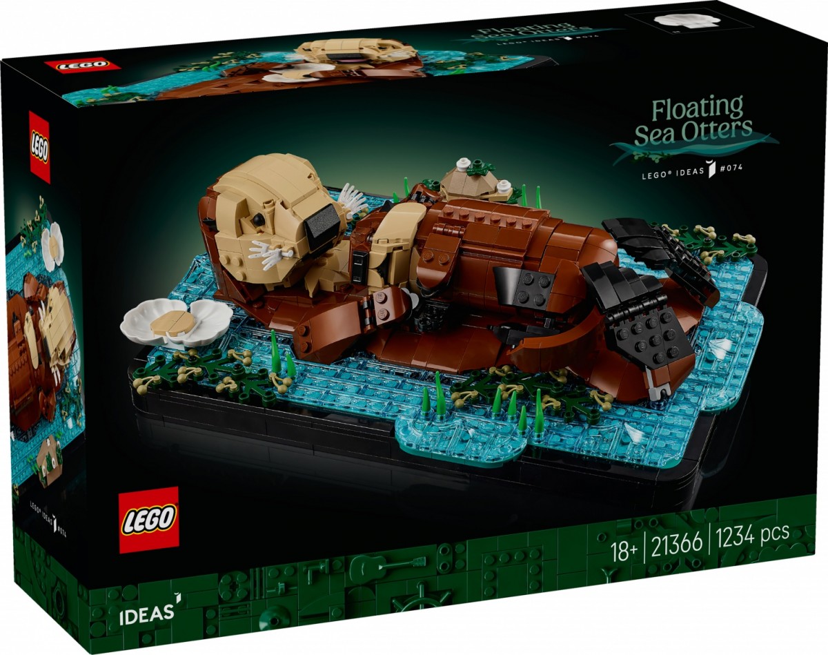 LEGO Ideas 21366 Swimming Otters |
