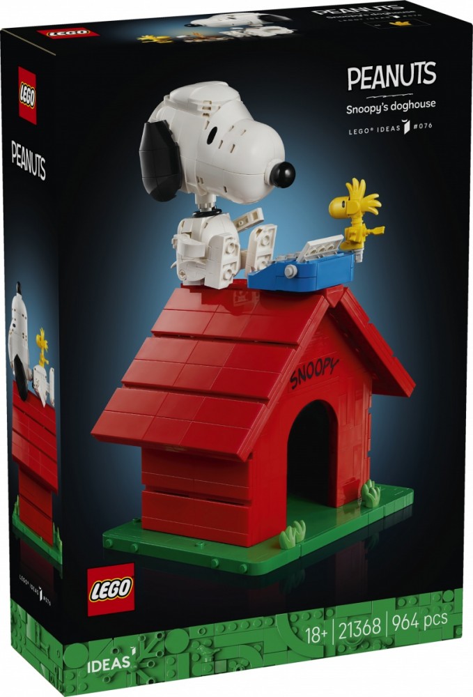 LEGO Ideas 21368 Peanuts: Snoopys Doghouse