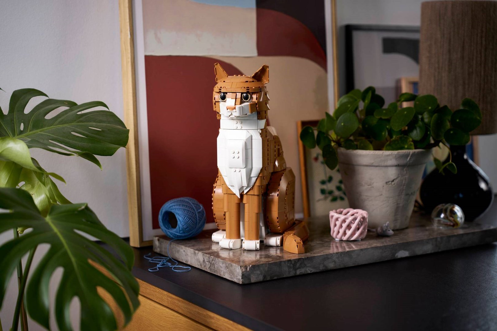 LEGO IDEAS 21376 Orange Cat |