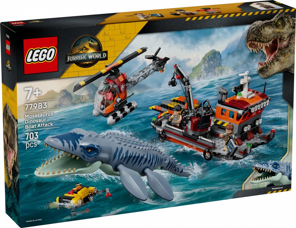 LEGO   Jurassic World 77983 Mosasaurus Dinosaur