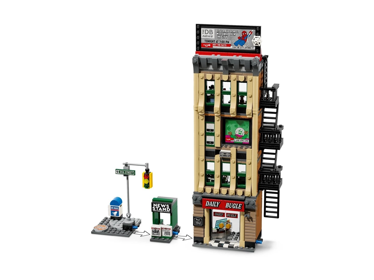 LEGO Blocks Super Heroes 76342 Spider-Man