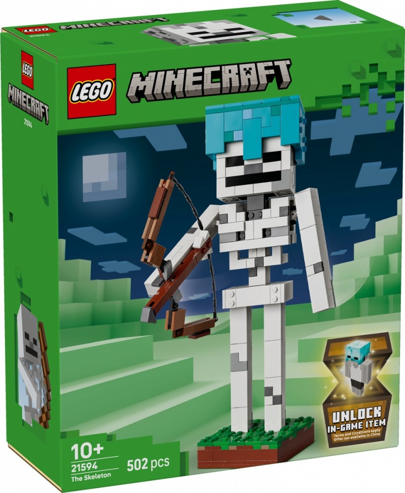 LEGO   Minecraft 21594 The Skeleton |