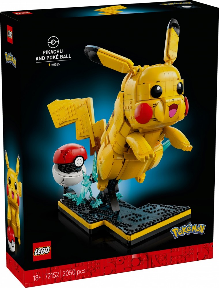 LEGO Blocks Pokemon 72152 Pikachu and