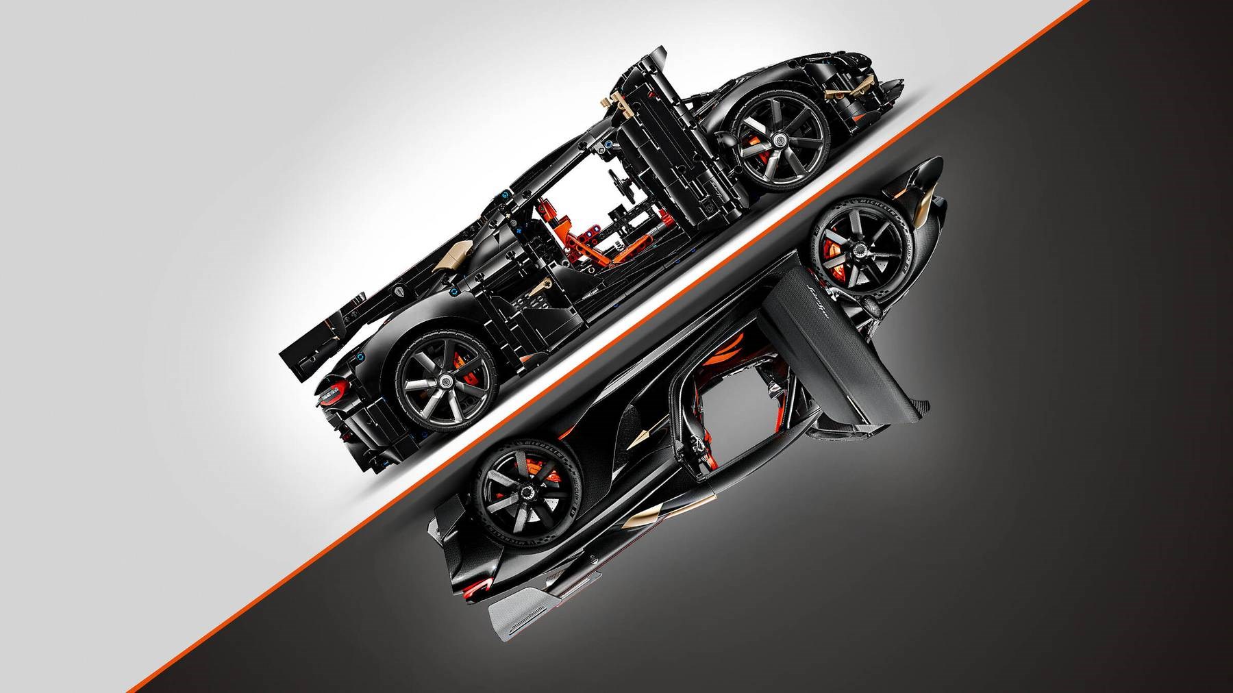 LEGO TECHNIC 42232 Koenigsegg Sadair`s Spear