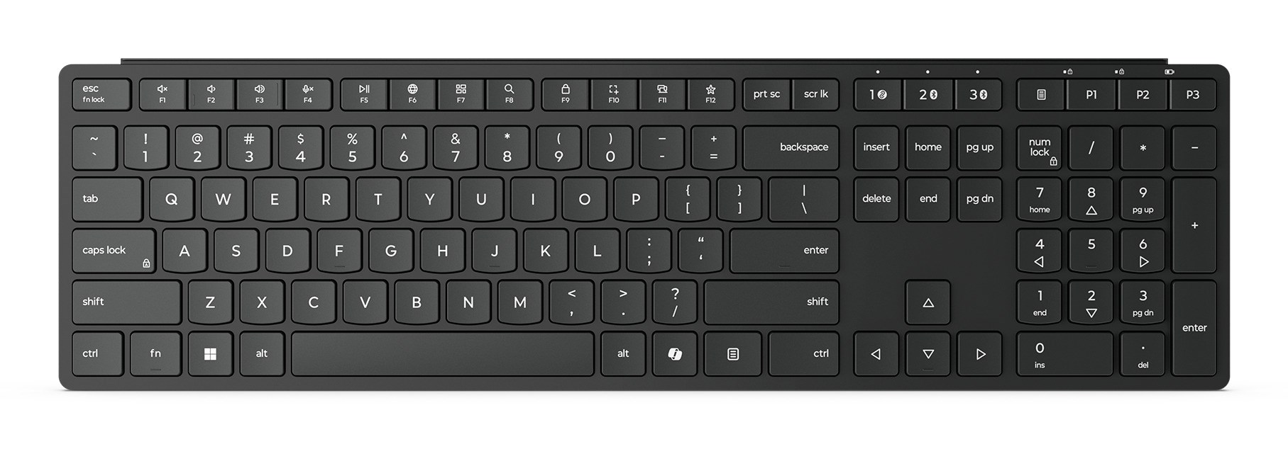 Lenovo 4Y41S04673 keyboard Home/Office RF Wireless
