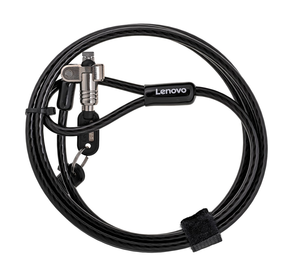 Lenovo 4Z10P40247 cable lock Black 1