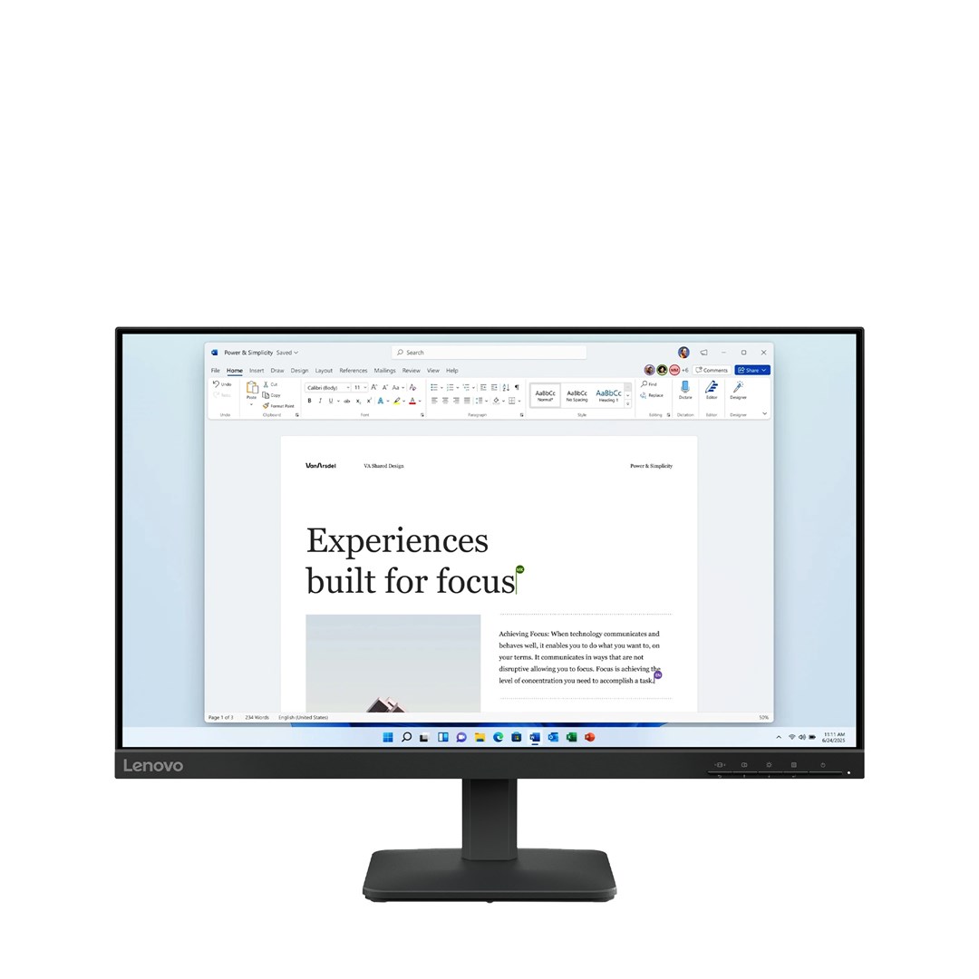 Lenovo  L24-4e computer monitor 60.5