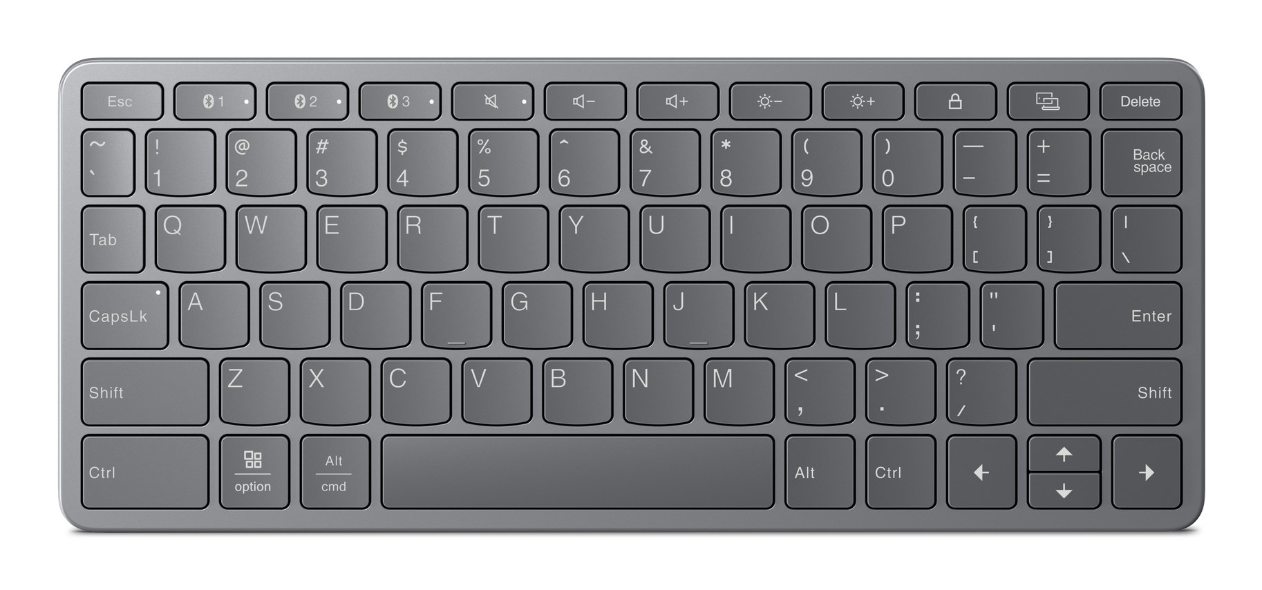 Lenovo Multi-Device Wireless Keyboard German USB