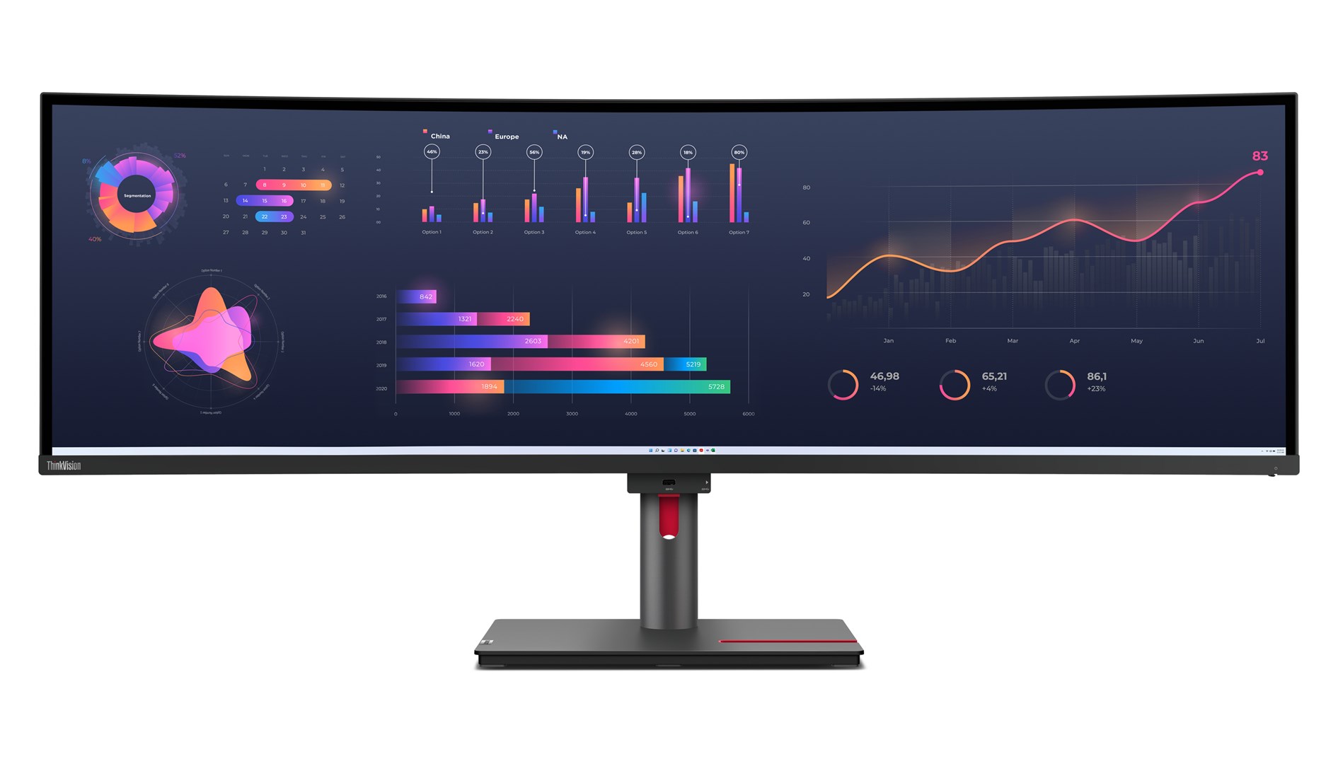 Lenovo ThinkVision P49w-30 Monitor | 432060