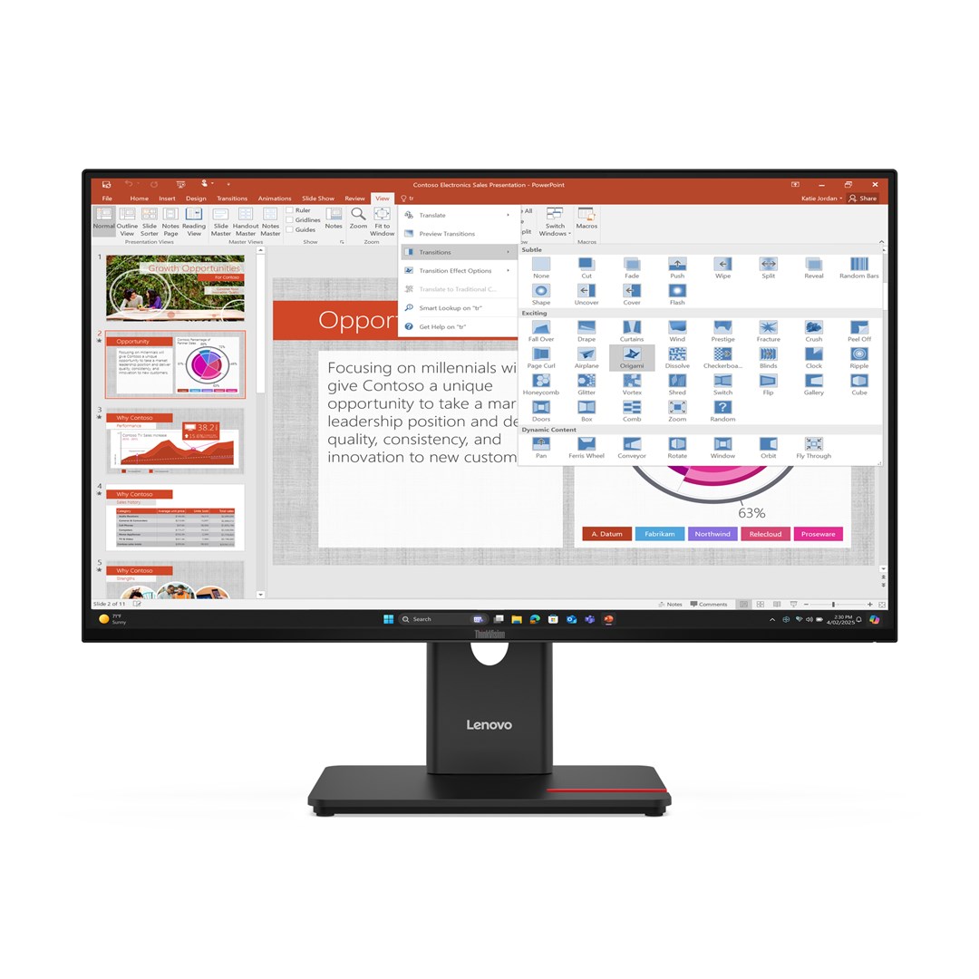 Lenovo ThinkVision T27-40 27" IPS FHD