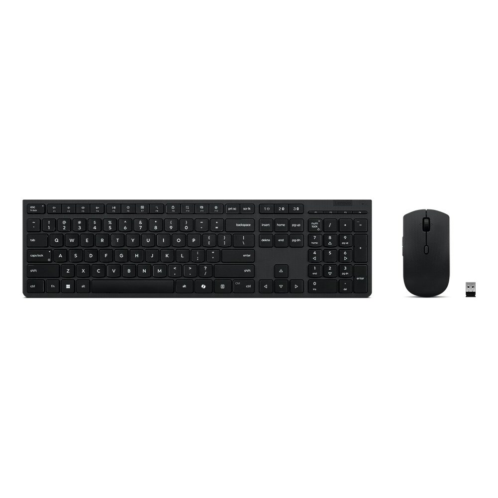 Lenovo Wireless Rechargeable Keyboard and Mouse