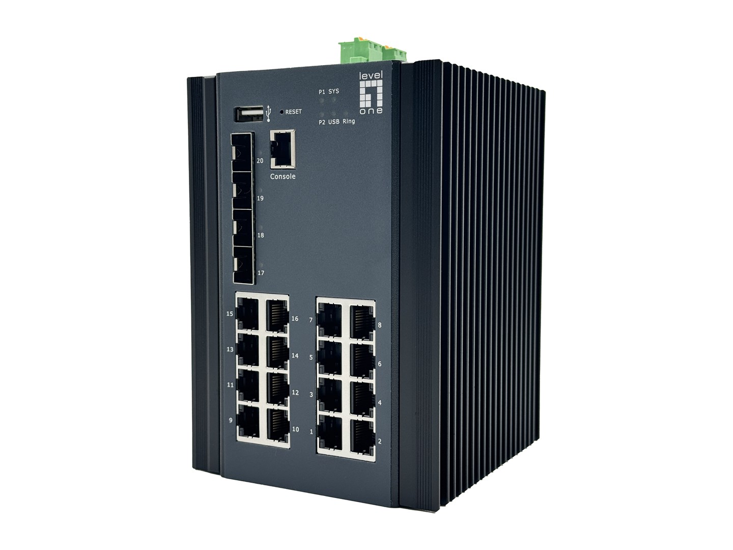 No name LevelOne 20-Port L2 Plus