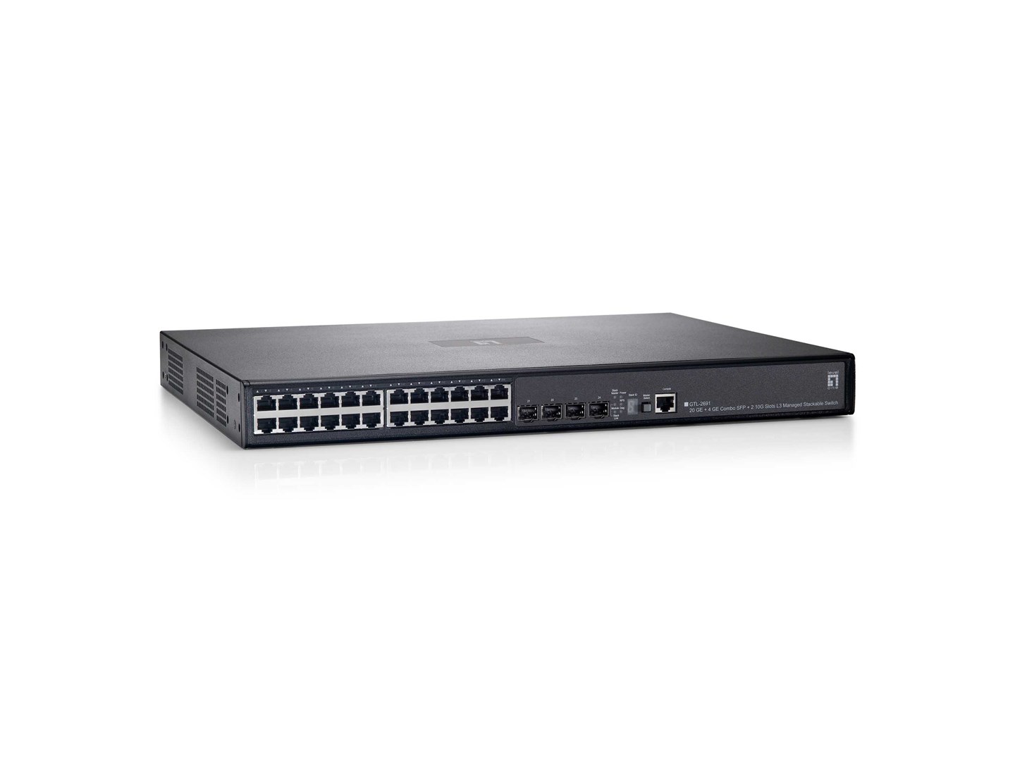 No name LevelOne 26-Port Stackable L3