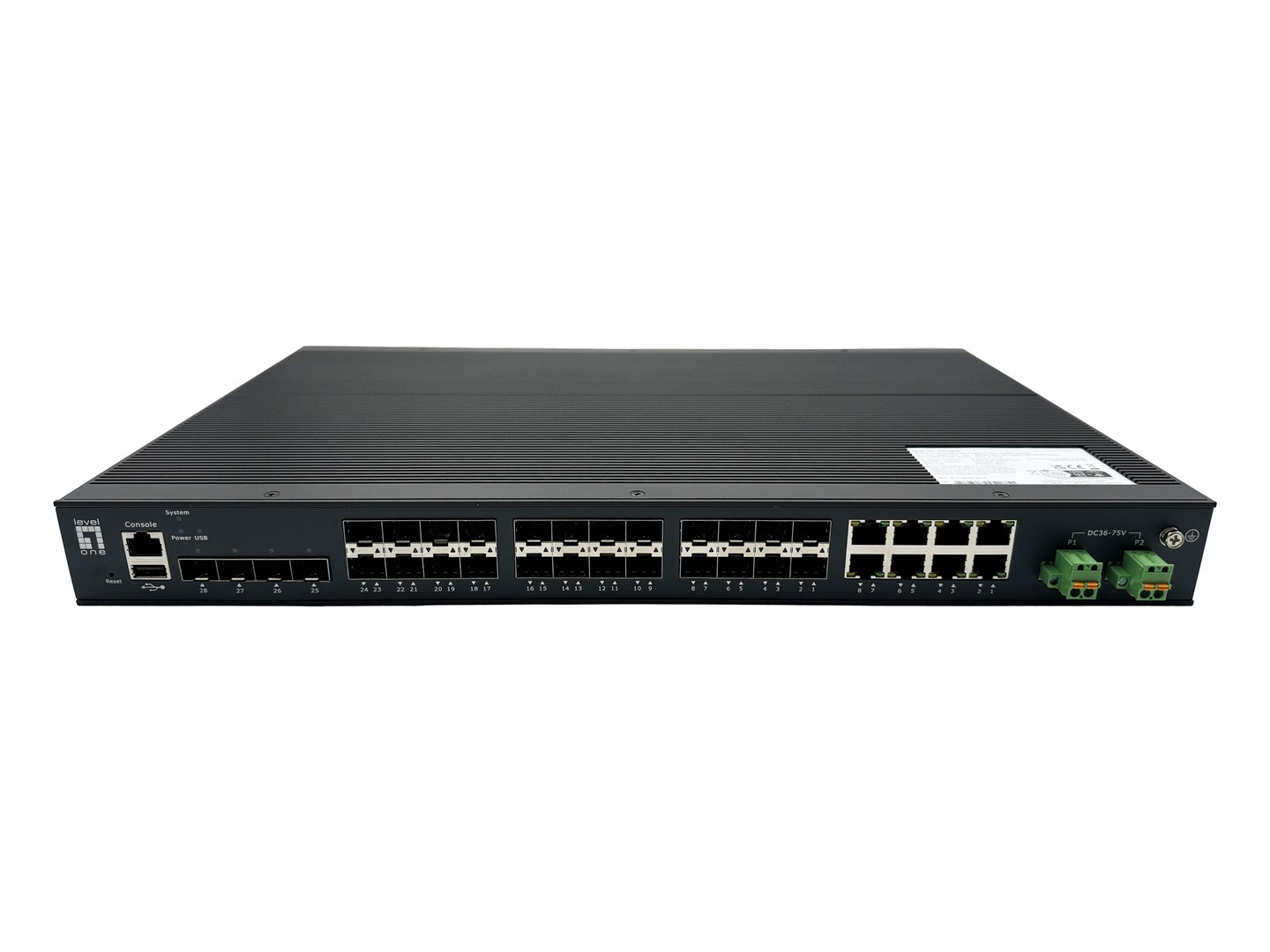 No name LevelOne 28-Port L2 Plus