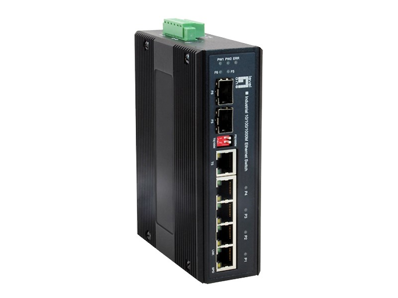 No name LevelOne 6-Port Gigabit Industrial
