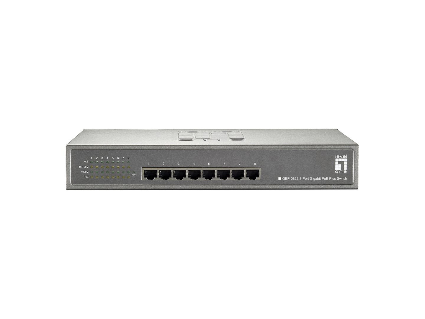 No name LevelOne 8-Port Gigabit PoE