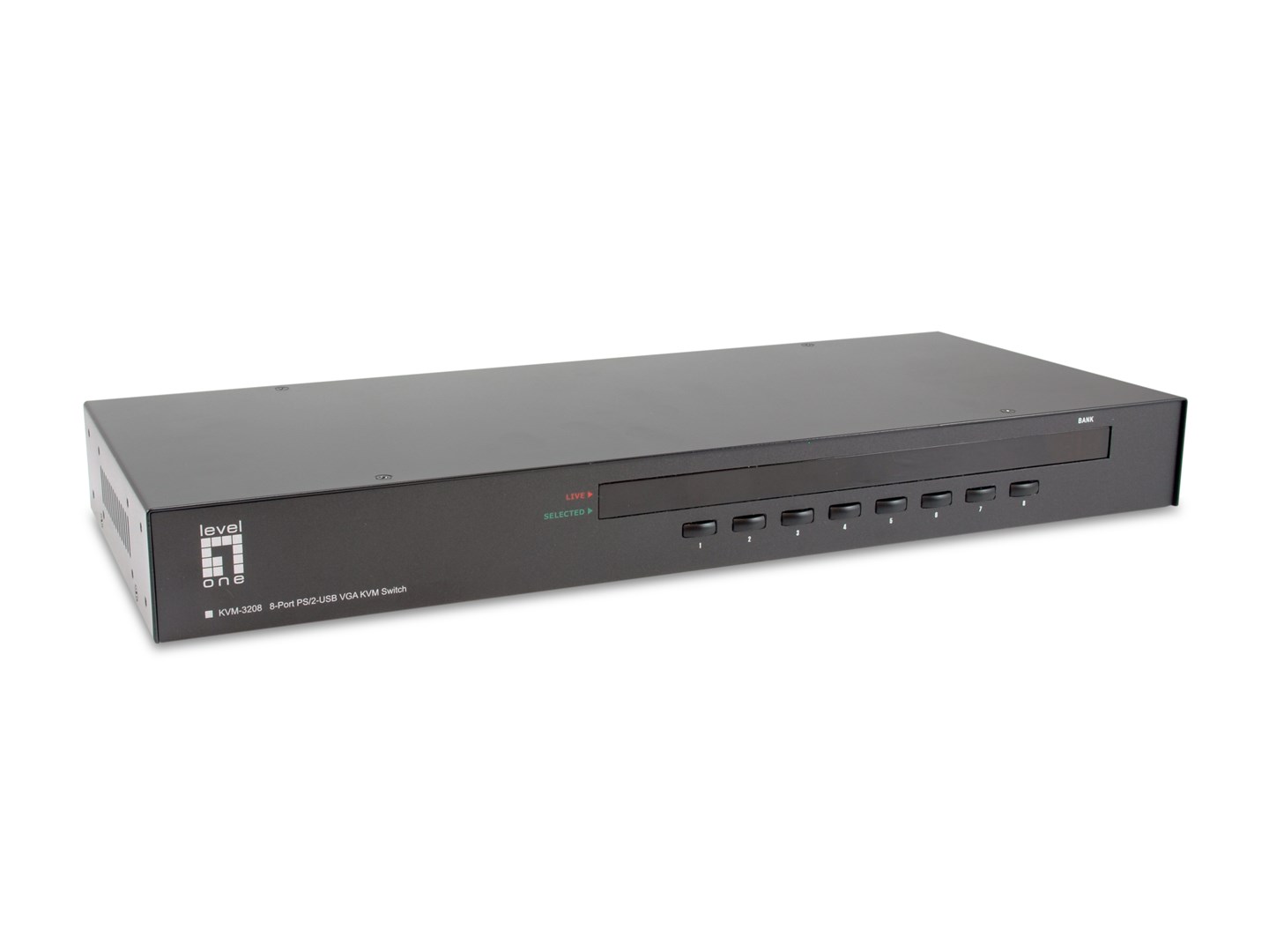 No name LevelOne 8-Port PS/2-USB VGA