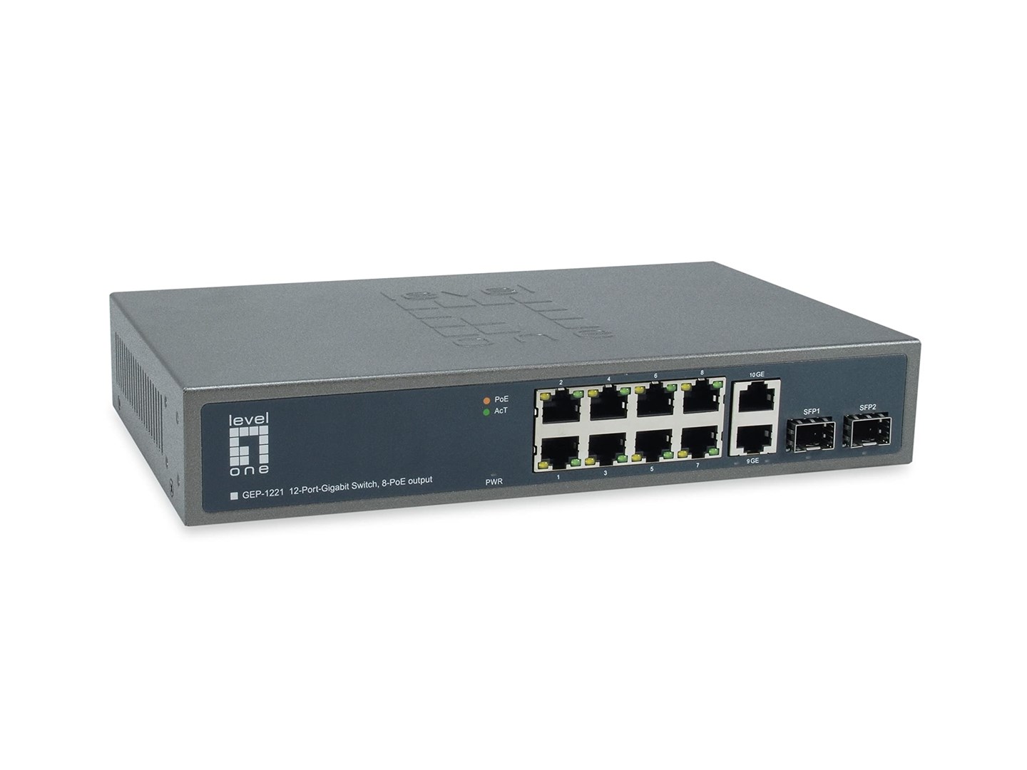 No name LevelOne GEP-1221 network switch